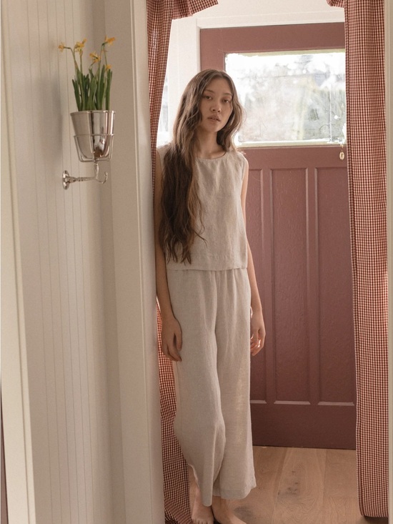 Gillian Stevens Tops - Gillian Stevens Finley Top ~ Oatmeal
